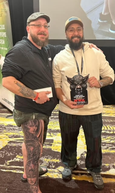 1st Place in Black & Gray with Color Infused category at the first annual NWA Tattoo Convention 2024